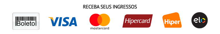 Formas de Pagamento: Boleto Bancrio, Visa, Mastercard, Diners Club, Elo