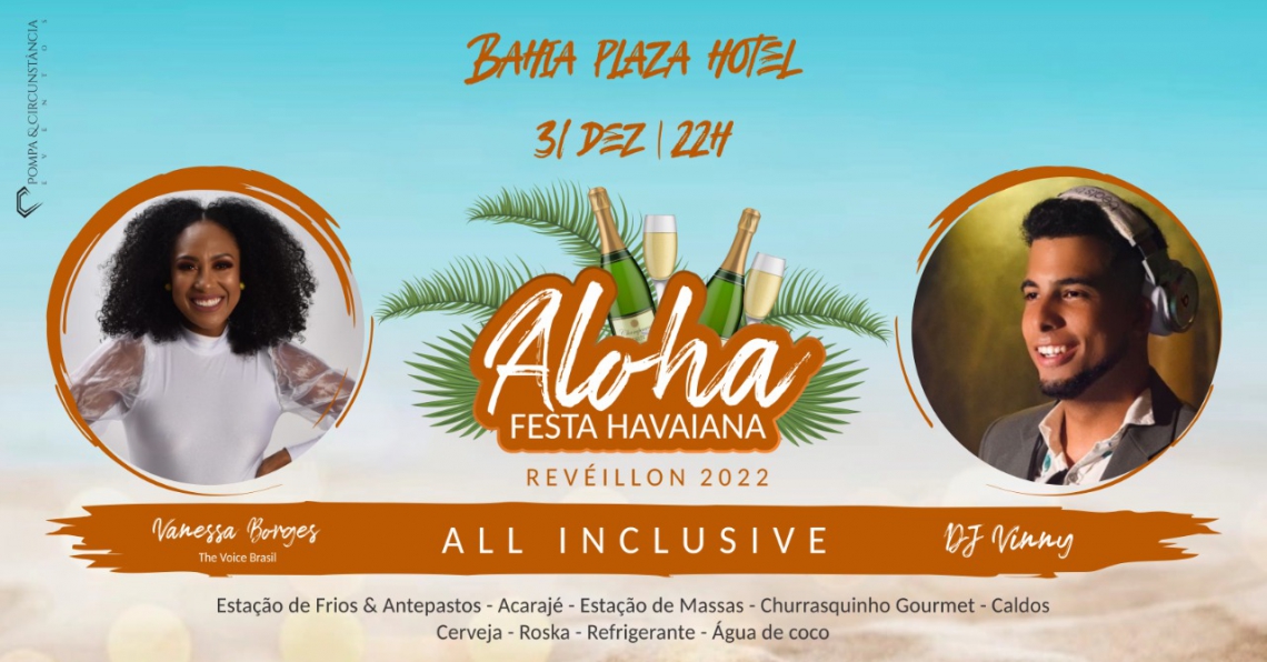 RVEILLON ALOHA 2022 - Pompa & Circunstancia Eventos