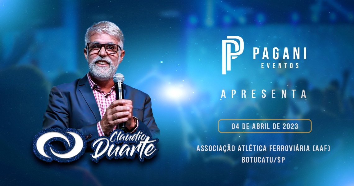 PALESTRA PR. CLAUDIO DUARTE - Pagani Eventos