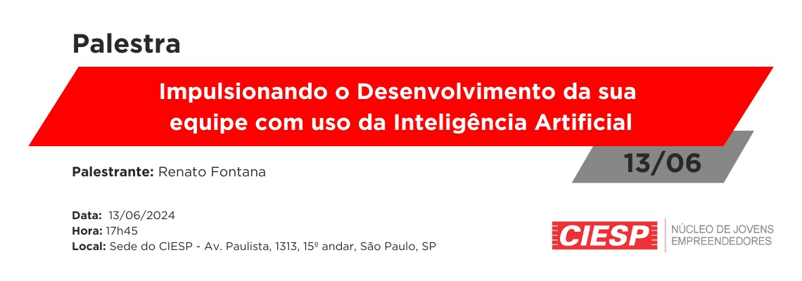 IMPULSIONANDO O DESENVOLVIMENTO DA SUA EQUIPE COM USO DA INTELIGNCIA ARTIFICIAL - Nje Ciesp