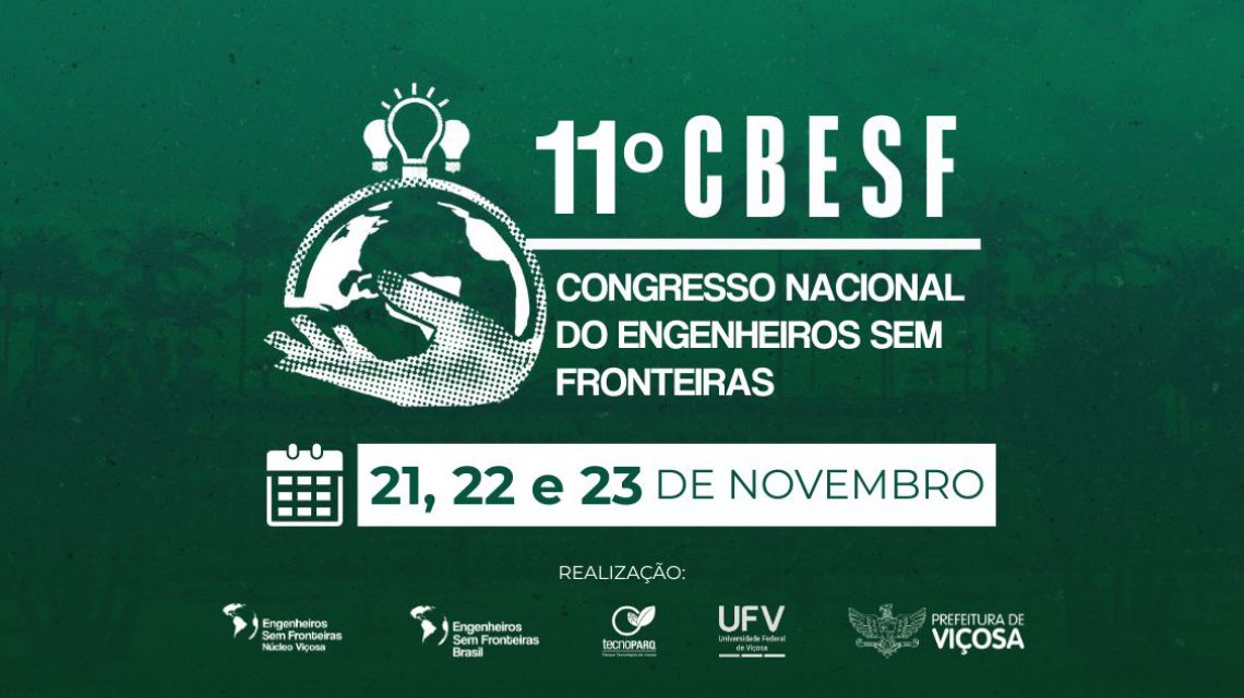 XI CONGRESSO BRASILEIROS DOS ENGENHEIROS SEM FRONTEIRAS - Associacao Engenheiros Sem Fronteira - Nucleovicosa