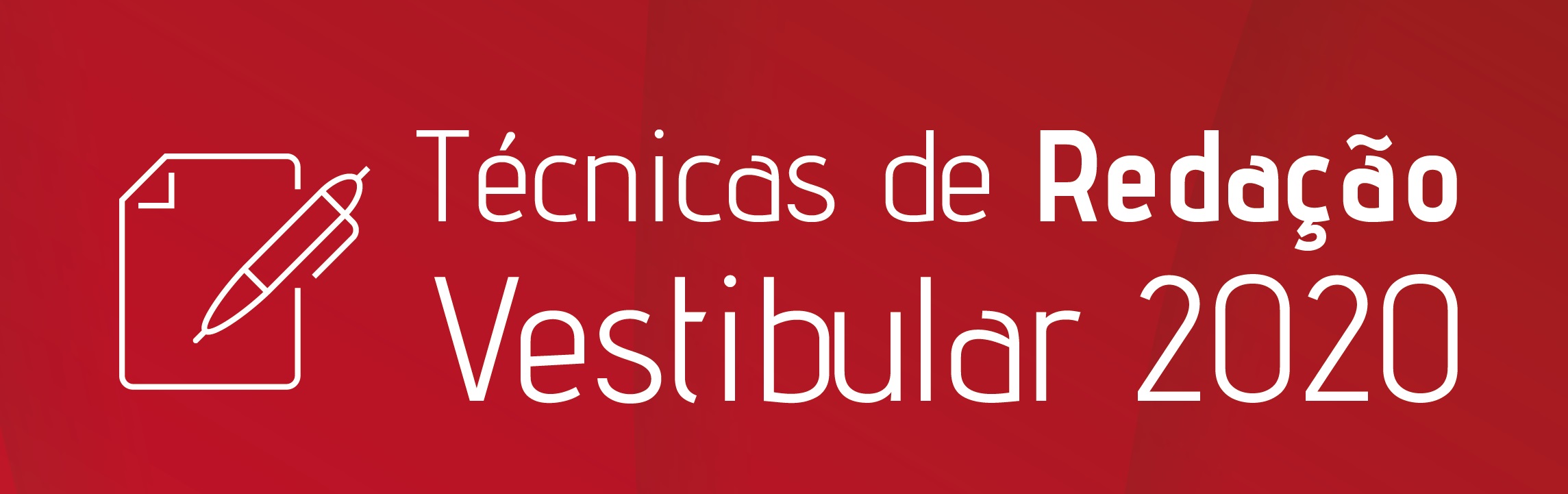 PALESTRA SOBRE TCNICAS DE REDAO PARA O VESTIBULAR - Vestibular Csper Lbero