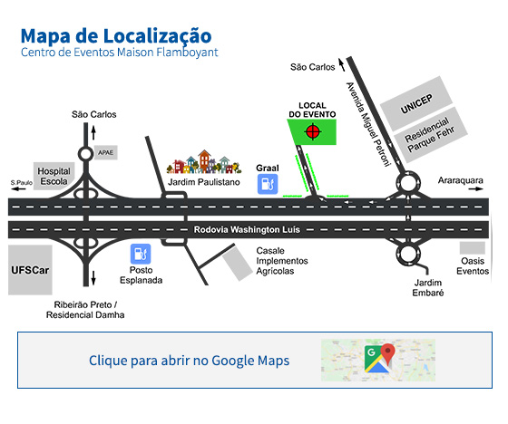 Mapa do Evento